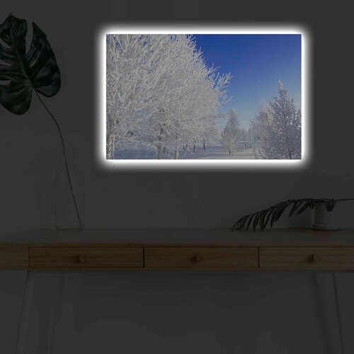 Wallity Slika sa LED osvetljenjem 4570KARDACT - 017, 45x70 cm Cene