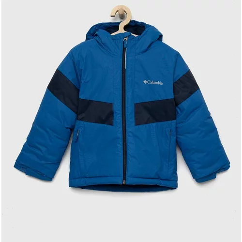 Columbia Otroška jakna mornarsko modra barva