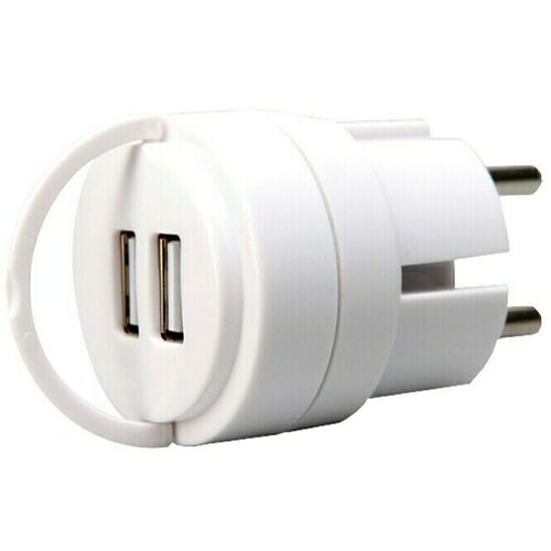 VOLTOMAT usb mrežni adapter (1 x utikač sa za&amp;scaron;titnim kontaktom (tip f), plastika) Slike