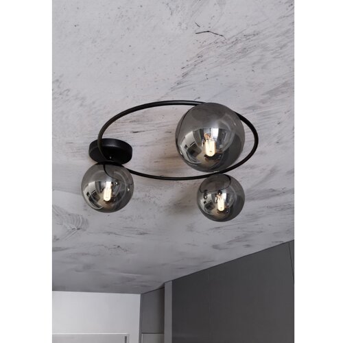  plafonsko svetlo sopra 3xE14/10W/230V crno Slike