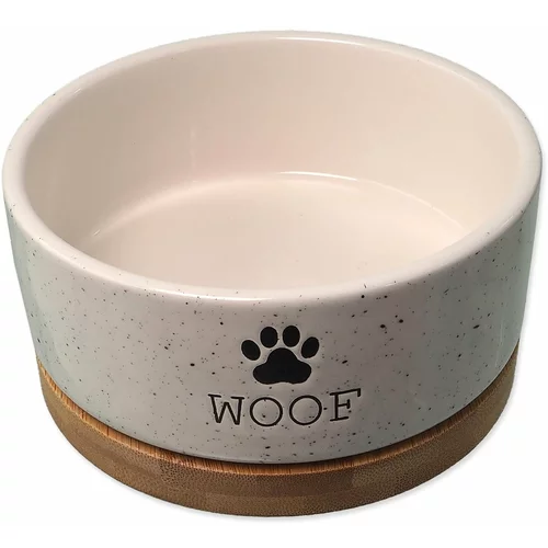 Plaček Pet Products Keramična posoda za hrano za pse ø 13 cm Dog Fantasy WOOF –