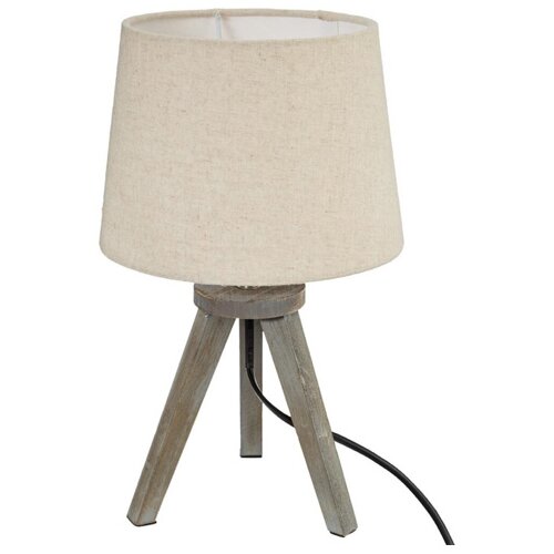 Atmosphera Lampa 18x30.5cm Pamuk/Poliester/Drvo Slonova Kost (161510A) Slike