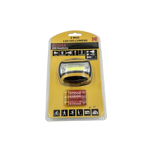 Kodak LED svjetiljka za glavu baterijski pogon 150 lm 887930413861 Cijene