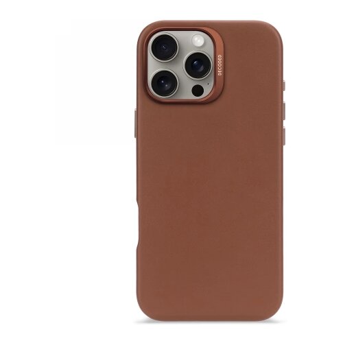 Decoded DECODIRAN OVITEK USNJENI OVITEK Z ZA MAGSAFE ZA IPHONE 16 PRO MAX - RJAV, (22064450) Cene