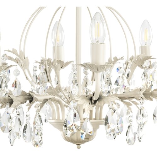ONLI Luster na lancu TERESA 8xE14/6W/230V krem/patina Slike
