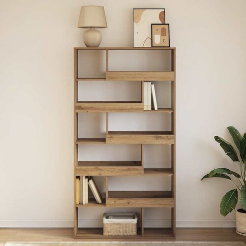  Regal za knjige boja hrasta 100x33x187,5 cm konstruirano drvo Cijene