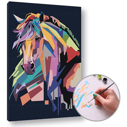 Artmie Slikanje po brojevima COLOR BOKS 60x50 cm Slike