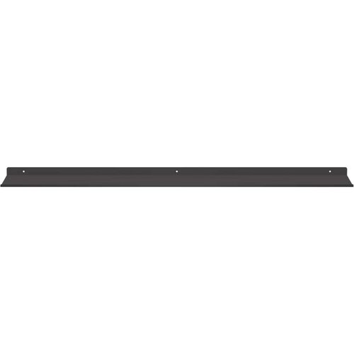  Polica na zidu s policom Zidne 2 pcs Crna 100 x 18 x 2 5 cm - Crna 100 x 18 cm 2 Slike