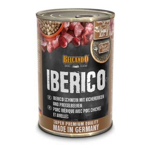 Belcando Vlažna monoproteinska hrana za pse u konzervi bez žitarica, Single Protein, iberijsko prase sa leblebijama i brusnicama, 400g Slike