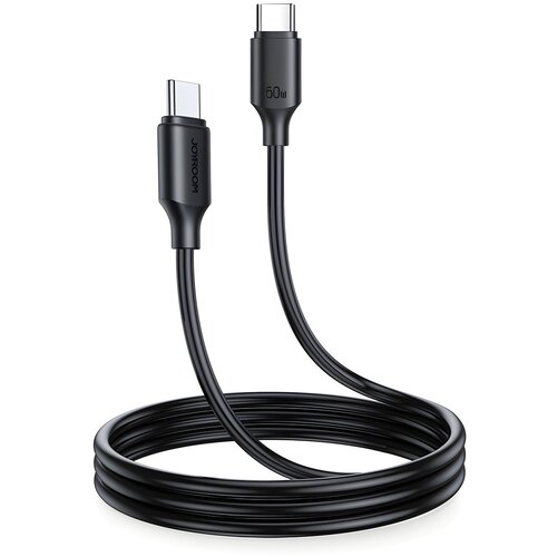Joyroom USB-C na USB-C Kabel - Črn (60W, 480Mb/s, 1m) - Črna KP31051 Slike