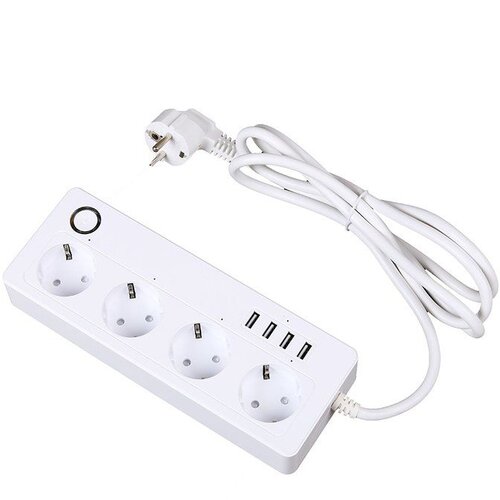 Moye VOLTAIC SMART POWER STRIP V2 4 EU PLUGS + 4 USB PLUGS 3680W 16A PAMETNA RAZDELILNA LETEV Cene