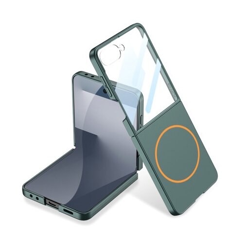  Futrola smooth magsafe za samsung f751b galaxy z flip 7 5g zelena (gkk case) ( F121569 ) Cene