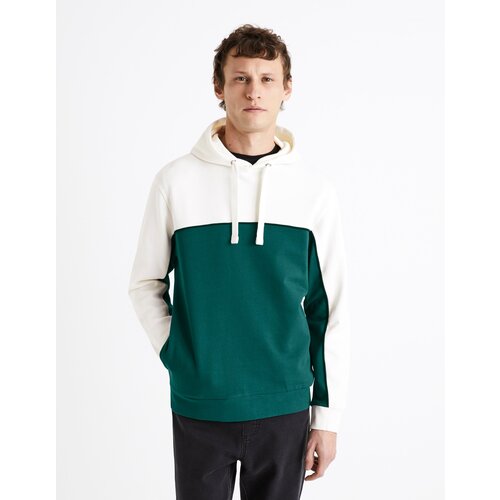 Celio Two Color Debiding Sweatshirt - Men Cene