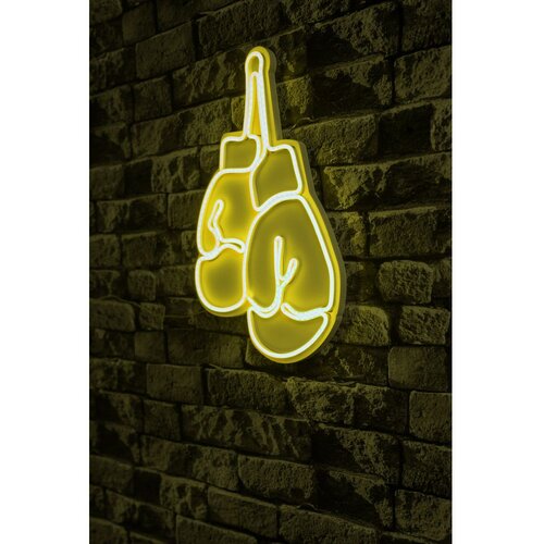 Wallity Dekorativna plastična LED rasveta Boxer Yellow Cene