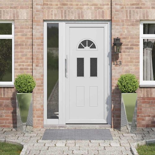 vidaXL Sadilica 2 pcs Srebrno 30 x 30 x 75 cm Cinkani čelik Cijene