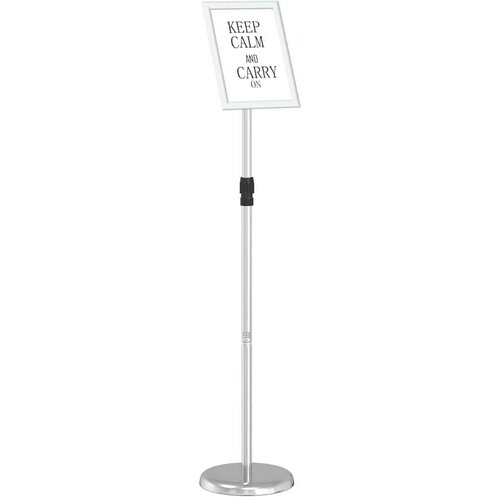  Stalci za sajmove Srebrno 25 x 25 x 125 cm Aluminij Slike