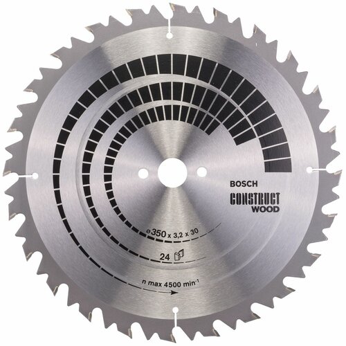 Bosch List kružne testere Construct Wood 350 x 30 x 3.2 mm. 24 Cene