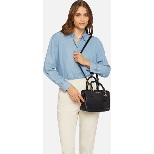 Geox Black women's handbag Etheni - Women's Cene