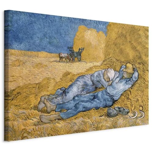  Slika - Vincent van Gogh &ndash; Noon: Rest from Work 90x60 Na talijanskom platnu Cijene