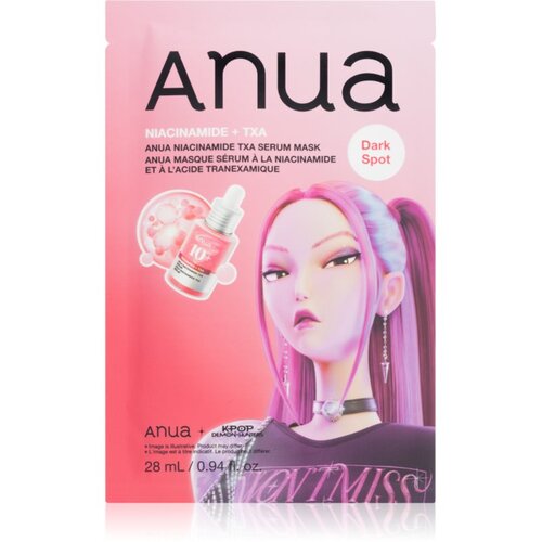 Anua K-Pop Demon Hunters Niacinamide TXA Serum Mask sheet maska za blistav ten s hidratantnim učinkom 28 ml Cijene