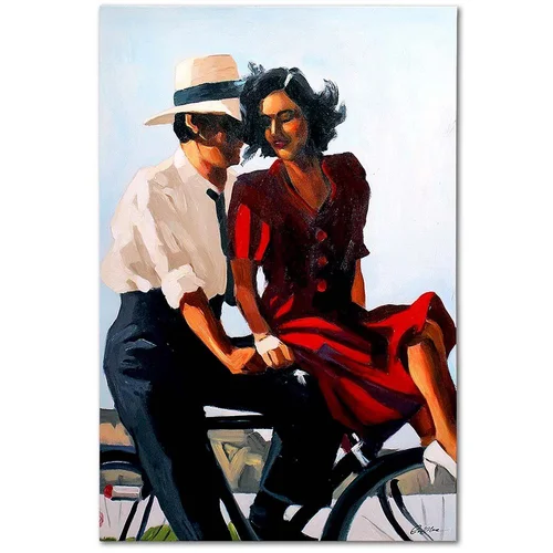 Inne Reprodukacija naslikana uljem Jack Vettriano, Lazy Hazy Days