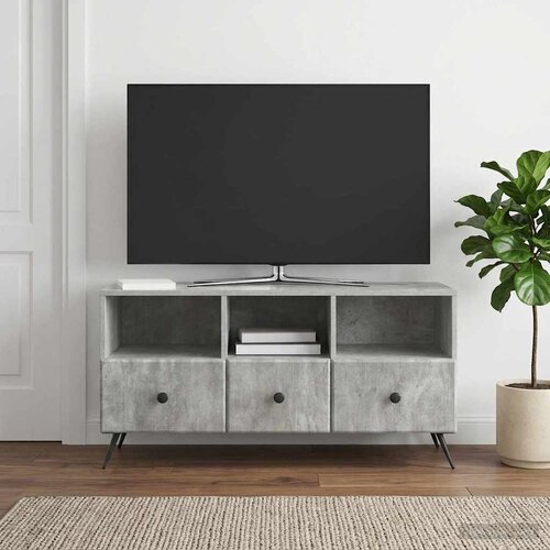  ormar Betonska siva 102 x 34,5 x 50 cm Konstruirano drvo Cijene