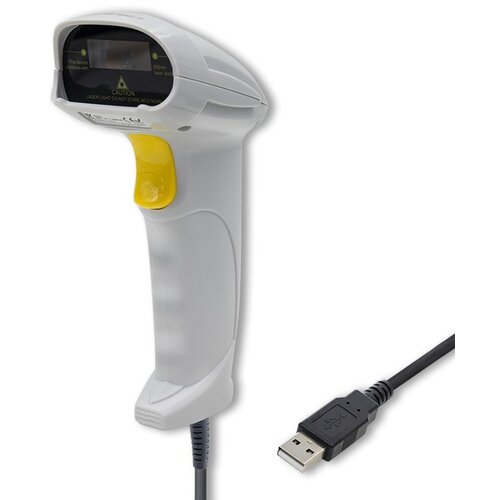 Qoltec 50877 Laser scanner 1D | USB | White Cijene