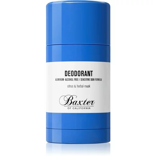 Baxter Of California Deodorant dezodorant brez alkohola in vsebnosti aluminija za moške 75 g