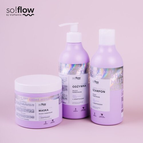 SoFlow Revitalizing Mask intenzivna revitalizacijska maska za barvane lase 400 ml Slike
