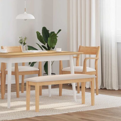  Klupa 110 cm puna drvena guma Slike