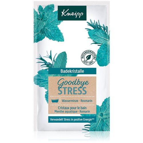 Kneipp goodbye stress water mint & rosemary pomirjujoča kopalna sol z vonjem mete in rožmarina 60 g Cene