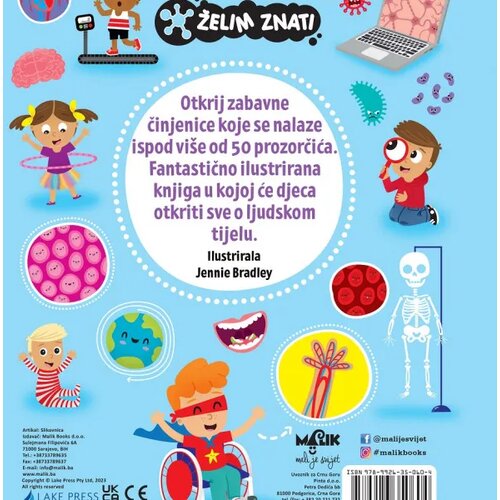 MALIK želim znati- otkrij ljudsko tijelo Cene