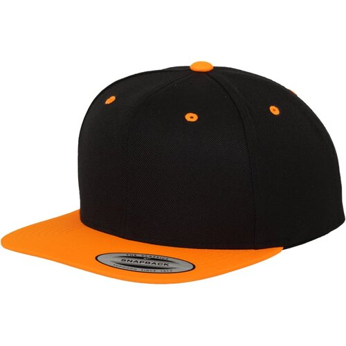 Flexfit Classic Snapback 2-Tone blk/neonorange Cene
