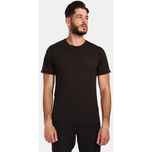 Kilpi Men&amp;#039;s merino wool T-shirt SLOPER-M Black Slike