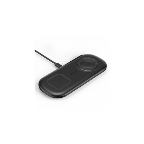  Bežični punjač 2u1 Choetech T570-S za Samsung sat i telefon fast charger crni Cene