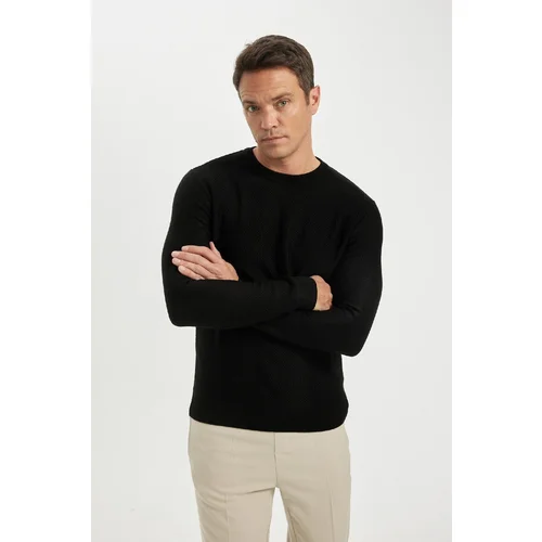 Defacto Standard Fit Crew Neck Sweater