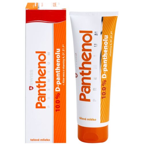 Swiss Panthenol 10% PREMIUM pomirjevalni losjon za telo 250 ml Slike