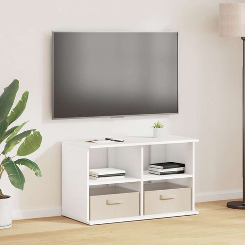  Stojalo za TV s predalom Bela 79 x 40 x 48 cm, (5000238896) Cene
