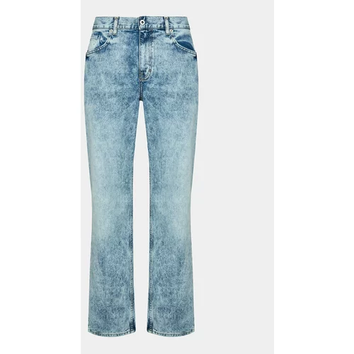 KARL LAGERFELD JEANS Jeans hlače 235D1106 Modra Straight Fit