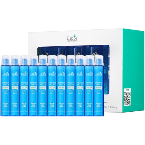LADOR Perfect Hair Fill-Up intenzivna koncentrirana nega za poškodovane in krhke lase 10x13 ml Cene