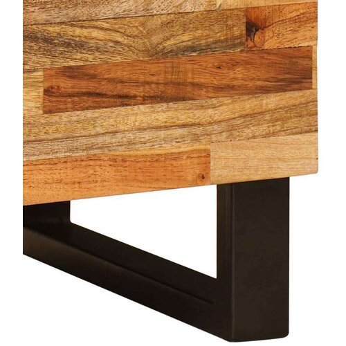  ormar s pohranom Smeđa 105 x 33 5 x 46 cm Čvrsto drvo manga Slike