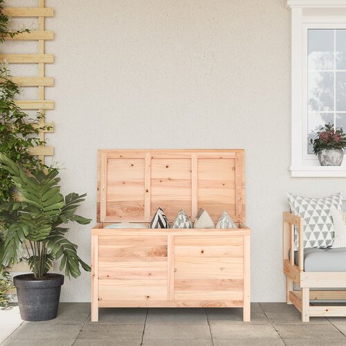 The Living Store Zunanja škatla za blazine 99x50x56,5 cm trden les jelke - Škatla Za Blazine, (21980242) Cene