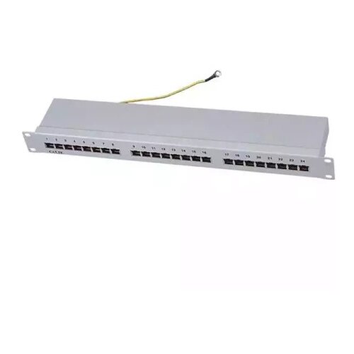  patch panel 19/1U sa 24 RJ-45 stp kat. 6 fully shielded, krone lsa, držač kablova sa zadnje crni Cene