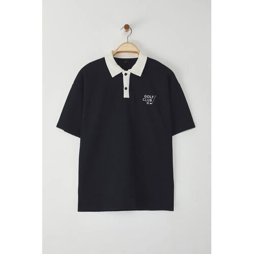 Trendyol Mu&scaron;ka majica Tmnss25Po00005, Tamnoplava Cene
