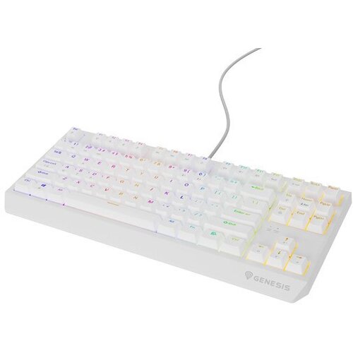 Genesis Thor 230 TKL keyboard Gaming USB QWERTY US English White Cijene