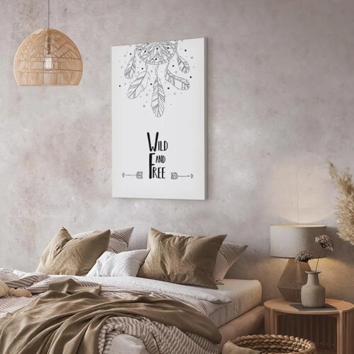  Slika - Wild and Free (1 Part) Vertical 60x90 Akustična Cene