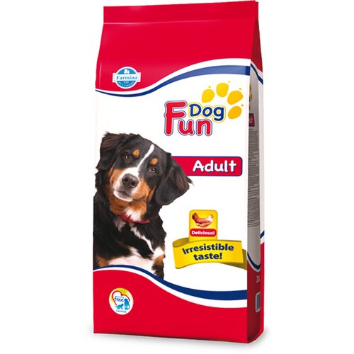 Farmina Suva hrana za odrasle pse sa ukusom piletine Fun Dog, 10kg Slike