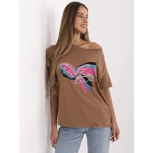 Calimera T-shirt-CLM-TS-1019.79-light brown Cene