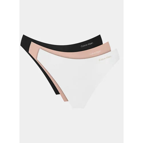 Calvin Klein Underwear Set 3 parov spodnjih hlačk 000QD5200E Pisana