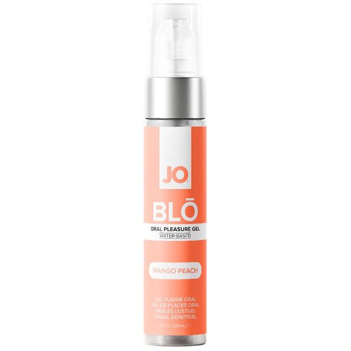 System Jo JO BLO Oral Pleasure Gel Mango Peach 30ml Slike